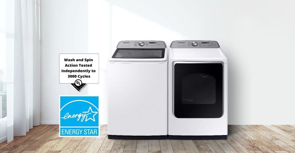 Samsung WA54R7600AC Energy Star & Ul Certified