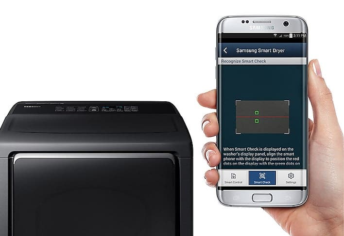 Samsung WA52M8650AW Smart Care