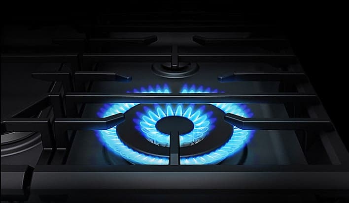 Samsung NX58T7511SS Cooking With Power