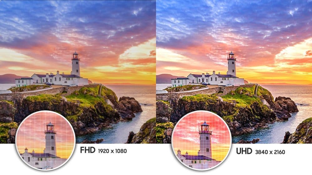 Samsung Electronics UN40NU7100FXZA 4x the clarity