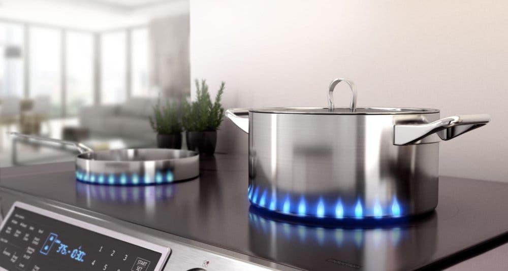 Samsung NE58R9560WG Virtual Flame