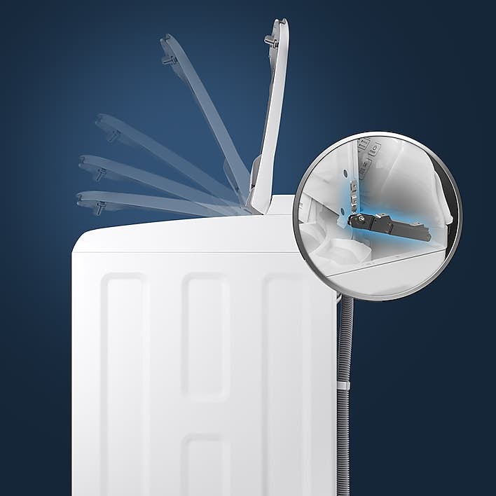 Samsung WA54M8750AW Soft Close Lid