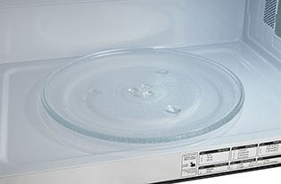 Extra-large 12-1/2 Inch Diameter Glass Turntable