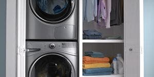Whirlpool WFW7590FW Closet-Depth Fit