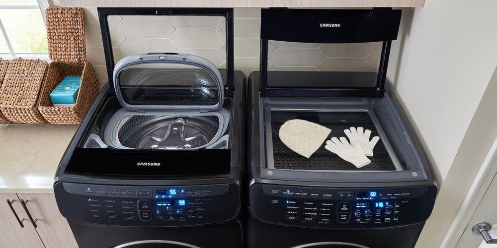 Samsung DVE55M9600V Flexdry One Machine. Two Dryers.