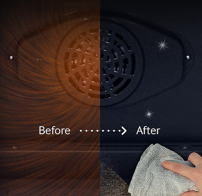 Samsung NX58R4311SS Self Clean