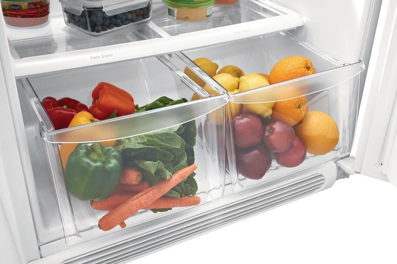 Store More Humidity Controlled Crisper Drawers