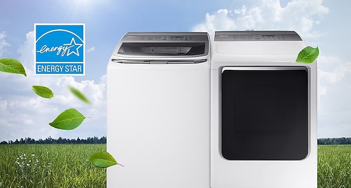Samsung WA54M8750AW Energy Star Certified