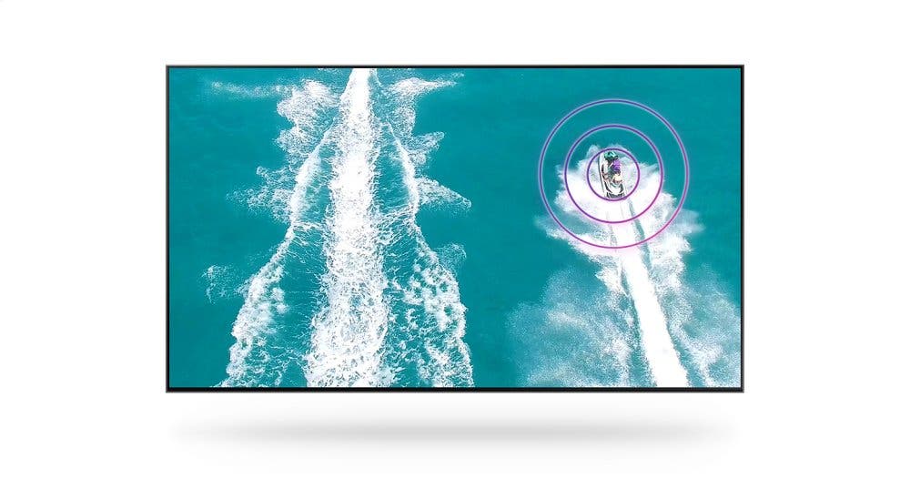 Samsung Electronics QN55Q90TAFXZA Active Sound That Tracks The Action