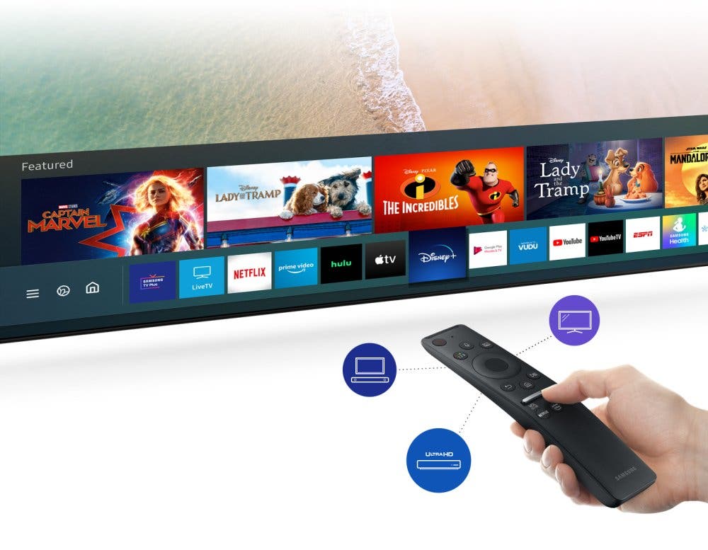 Samsung Electronics QN82Q70TAFXZA OneRemote for total control