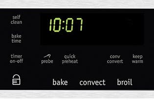 Frigidaire FGDS3065PF One-Touch Options