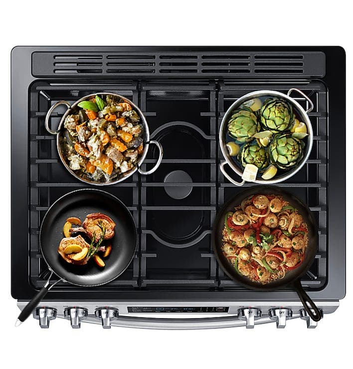 Samsung NX58R9421SG 5 Gas Cooktop Burners
