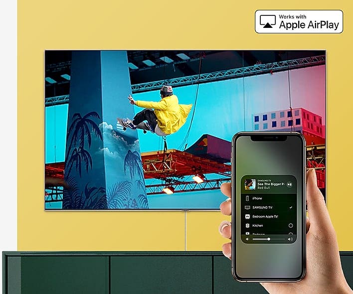 Samsung Electronics QN82Q90RAFXZA AirPlay 2