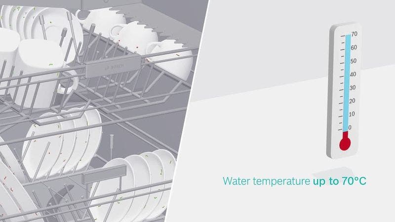 Bosch SHS5AVL5UC The dishwasher that removes much more than food.