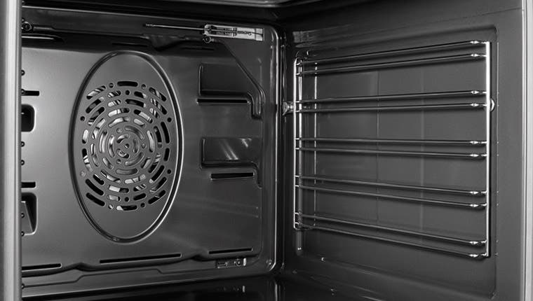 Blomberg BGR24100SS Easy-to-Clean Gray Enamel Oven Interior
