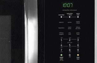 Frigidaire FGMV17WNVF Convection Option