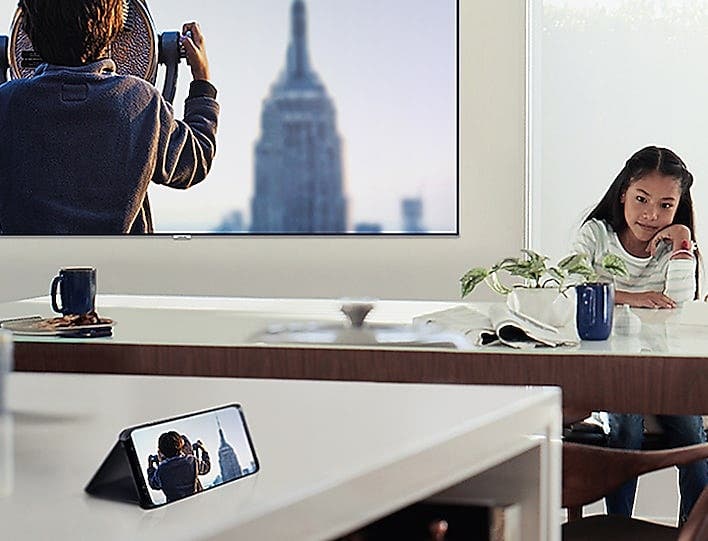 Samsung Electronics QN65Q8FNBFXZA Never miss a moment.