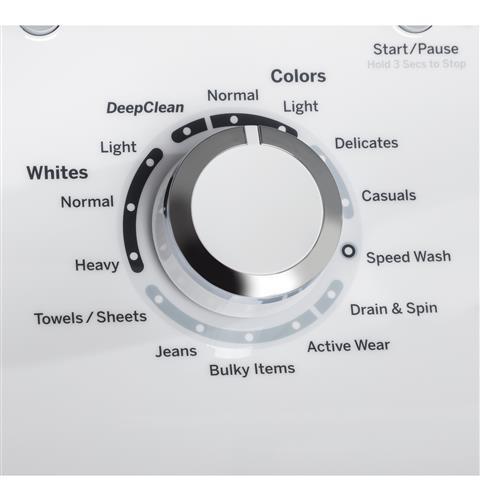 GE GTW465ASNWW 14 Wash Cycles