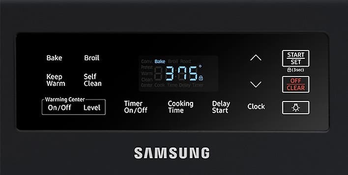 Samsung NE59M4310SB Self Clean