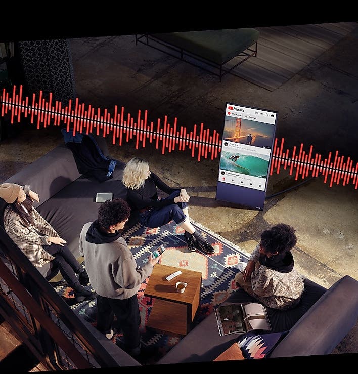 Samsung Electronics QN43LS05TAFXZA Catch Every Word Without Distraction