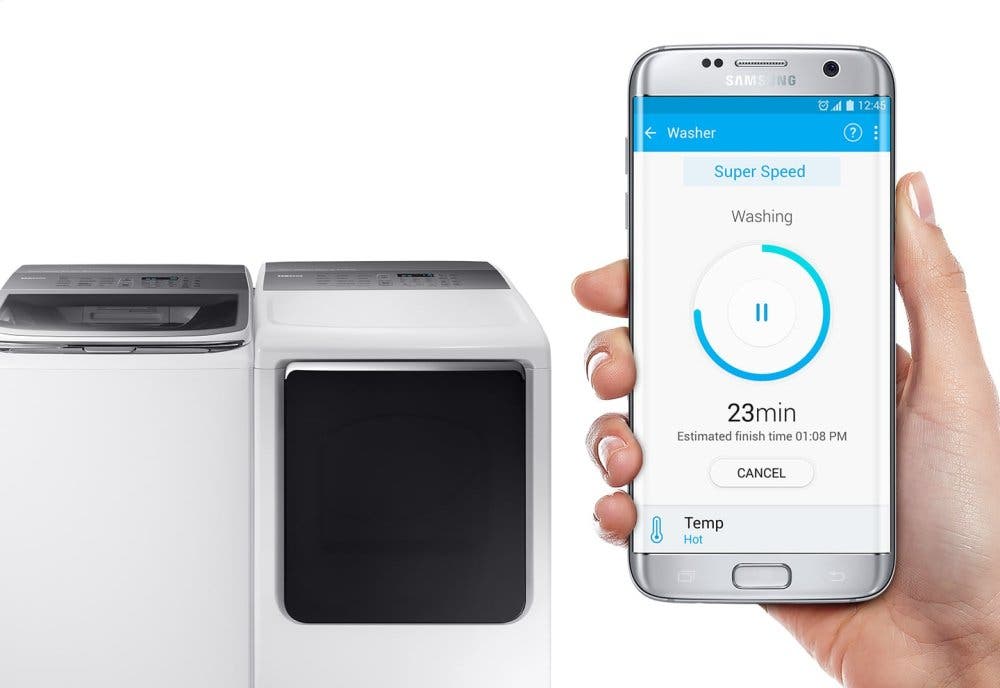 Samsung WA54M8750AW Wi-fi Connectivity