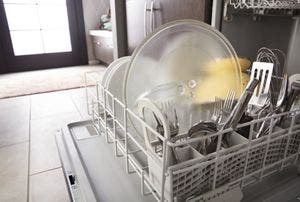 Whirlpool WMH31017FS Dishwasher-Safe Turntable Plate