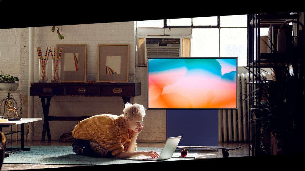 Samsung Electronics QN43LS05TAFXZA Beyond The Black Screen