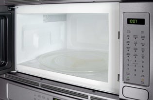 Fits-More Microwave Oven
