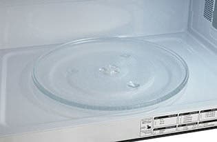 Frigidaire FGMV176NTW Extra-Large 13-1/2" Diameter Glass Turntable