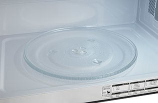 Extra Large 13-1/2 Inch Diameter Glass Turntable