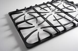 Frigidaire FFGF3051TW Continuous Corner-to-Corner Grates