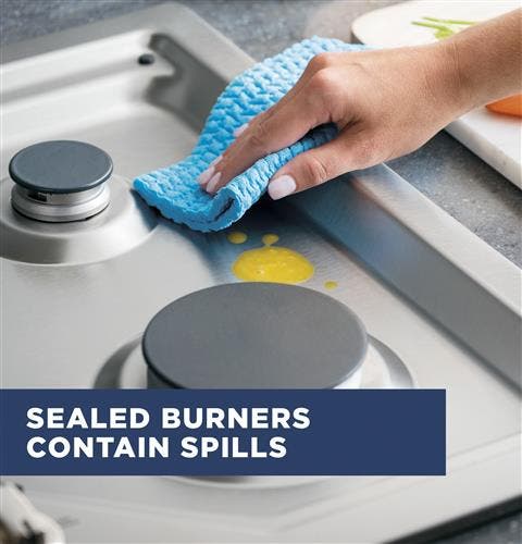 GE JGP5030SLSS Spend Less Time Cleaning Up