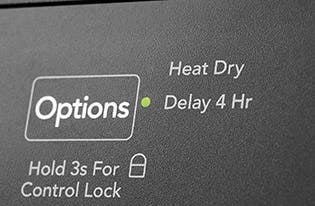 Frigidaire FFCD2413UB Time Saving 4 Hour Delay Start