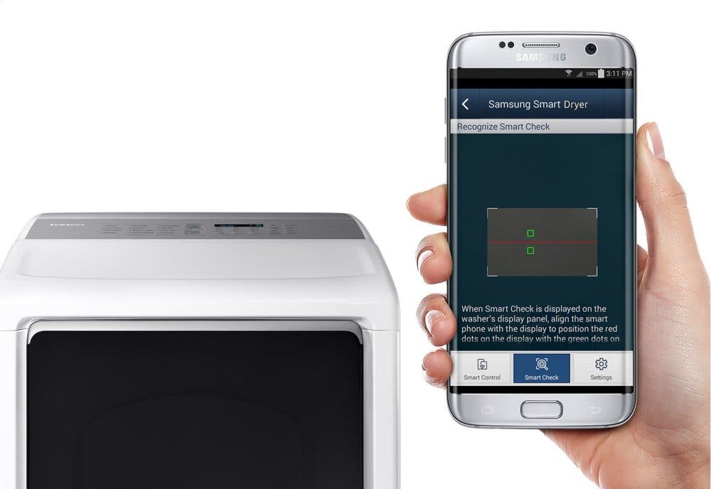 Samsung WA54M8750AW Smart Care