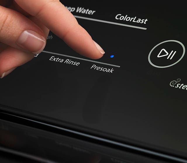 Whirlpool WED9500EC Intuitive Touch Front Controls with Memory