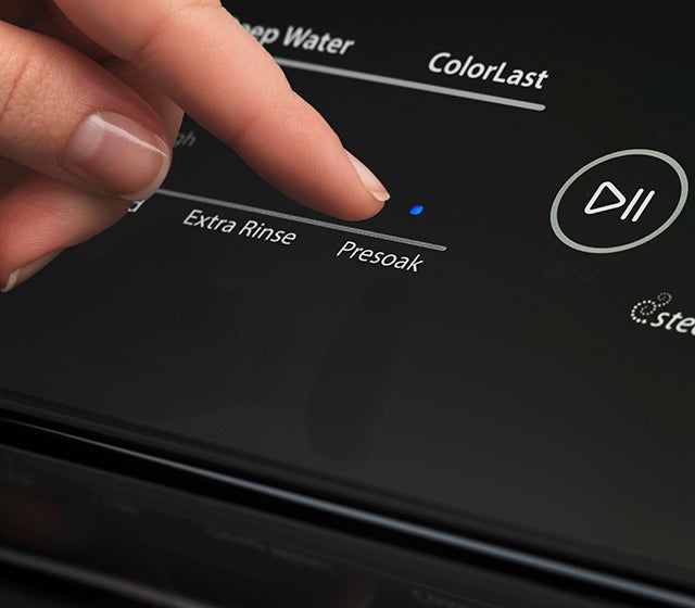 Intuitive Touch Front Controls with Memory