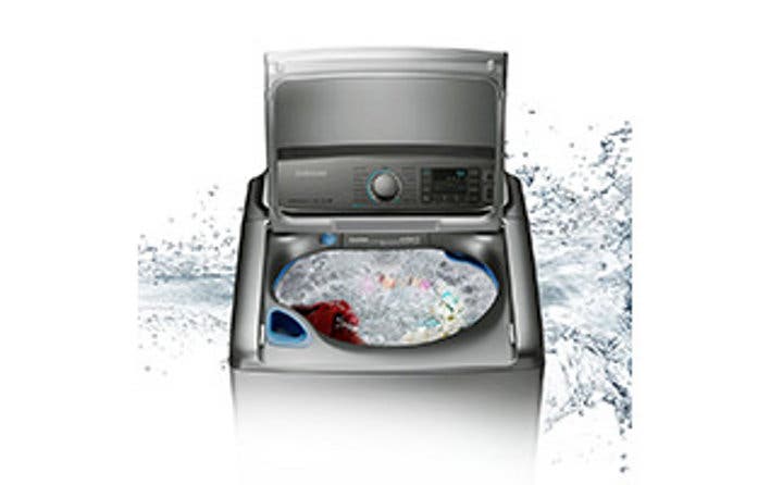 Samsung WA56H9000AW AquaJet (R) Cleaning Technology