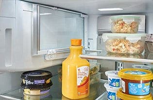 Frigidaire FGHN2868TF Store-More Flip-Up Shelves