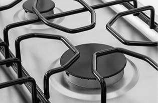 Frigidaire FFGC3610QW Dishwasher-safe wire grates