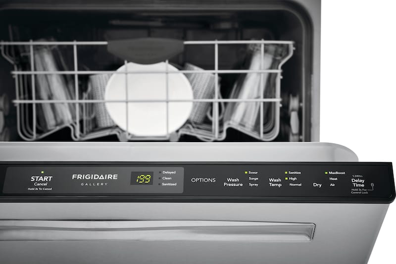 Frigidaire FGIP2468UD Automatically Adjusts Cycles Taking The Guess Work Out Of Cleaning