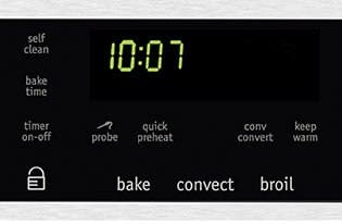 Frigidaire FGGS3065PB One-Touch Options