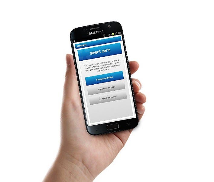 Samsung WA50M7450AW Smart Care