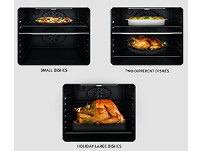 Samsung NX58J7750SG Flex Duo with Dual Convection