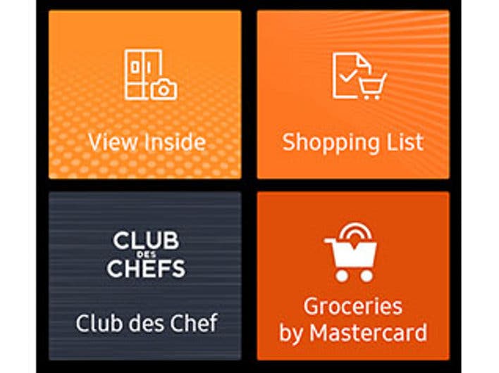 Samsung RF22K9581SG Food Management
