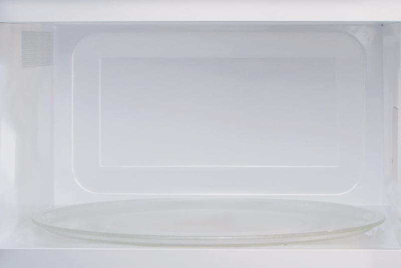 Extra-large 13-1/2 Inch Diameter Glass Turntable