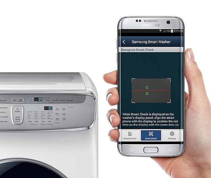Samsung DVG60M9900W Smart Care