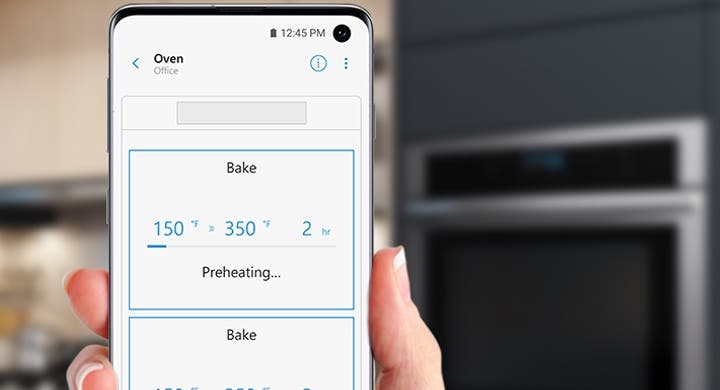 Samsung NV31T4551SS Remote-controlled Cooking