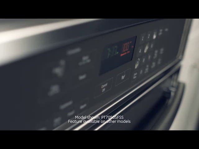 GE PK7500DFBB Glass Touch Controls