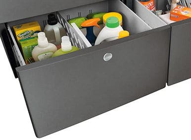 Electrolux EPWD157STT Store your laundry products out-of-sight