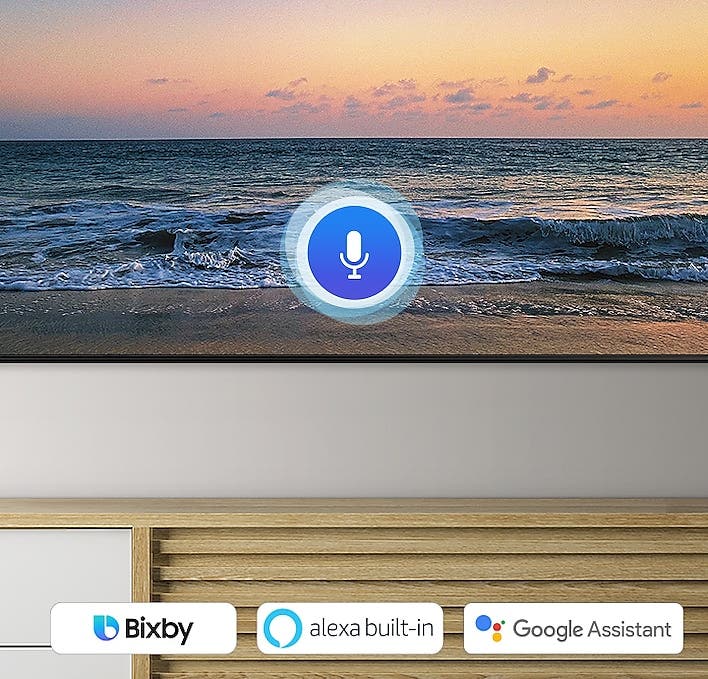 Samsung Electronics UN85TU8000FXZA Choose Your Voice Assistant